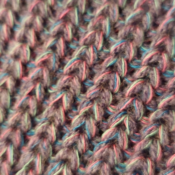 Time and Tru Blue sweater, size M-8/10 - Picture 5 of 6